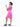 Sleeveless Cotton Dress Pink - Avirate Sri Lanka